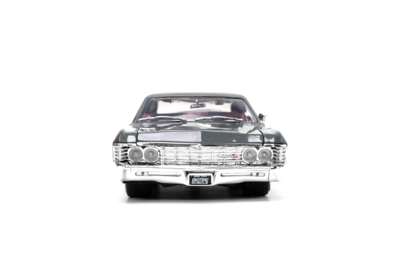 Image Pop Weasel - Image 4 of Big Time Muscle - 1967 Chevy Impala Coupe 1:24 Scale Diecast Vehicle - Jada Toys