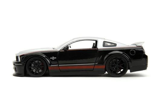 Image Pop Weasel - Image 2 of Big Time Muscle - 2008 Ford Mustang Shelby GT500 1:24 Scale Diecast Vehicle - Jada Toys