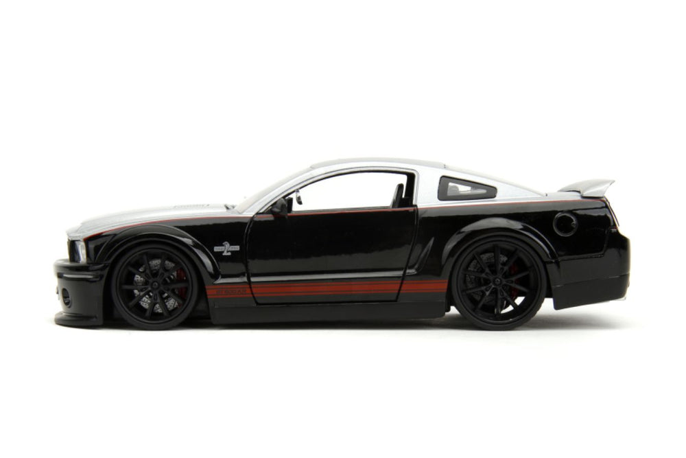 Image Pop Weasel - Image 2 of Big Time Muscle - 2008 Ford Mustang Shelby GT500 1:24 Scale Diecast Vehicle - Jada Toys - Diecast - Image - Pop Weasel