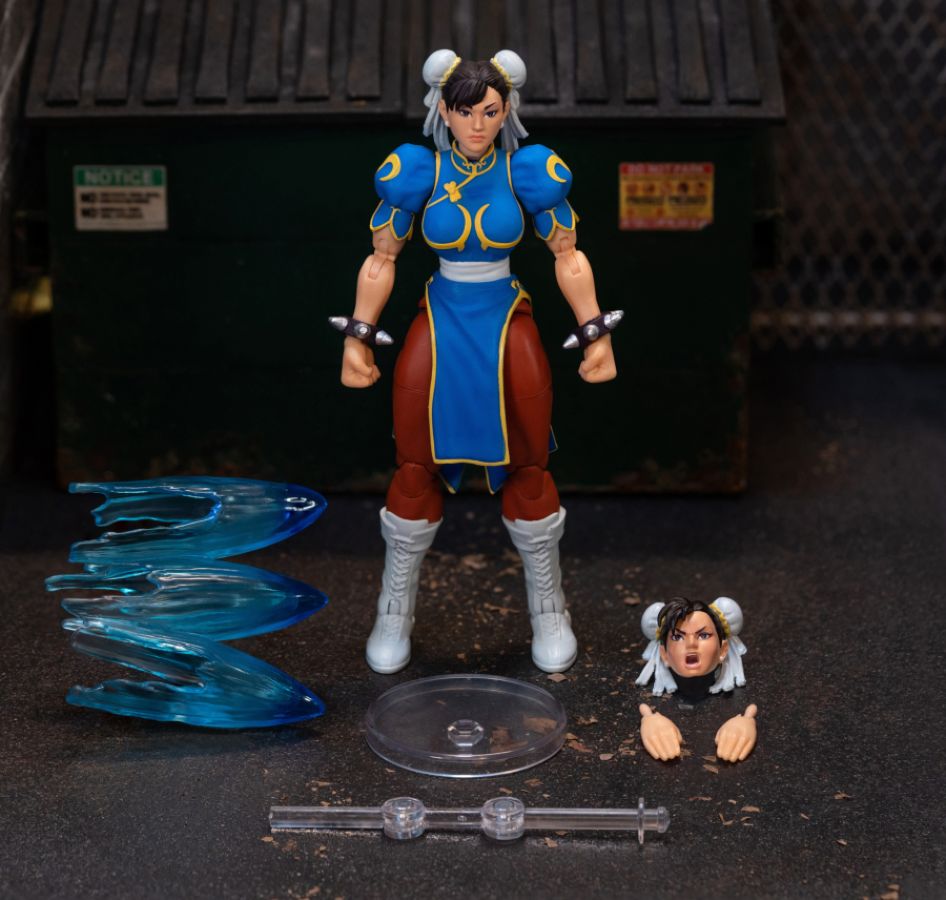 Image Pop Weasel - Image 11 of Street Fighter - Chun-Li 6\" Action Figure - Jada Toys - Action Figure - Image - Pop Weasel