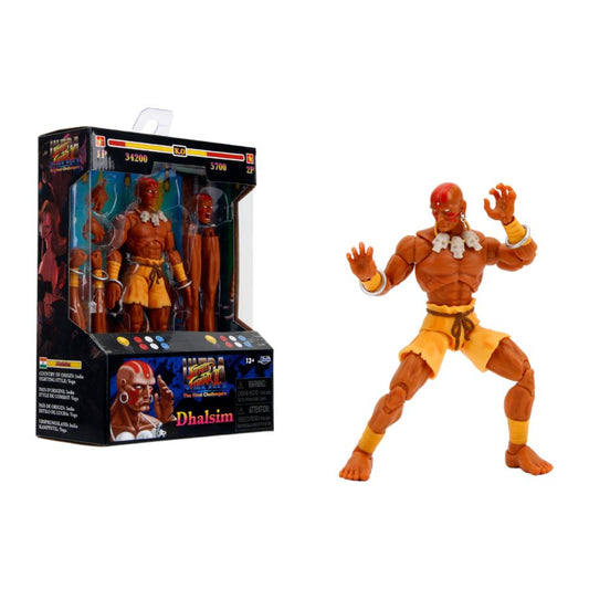 Pop Weasel - Image 2 of Street Fighter - Dhalsim 6" Action Figure - Jada Toys