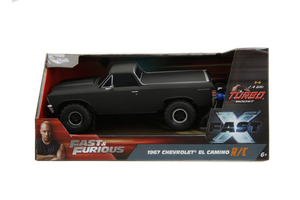 Image Pop Weasel - Image 8 of Fast & Furious - 1967 Chev El Camino 1:24 Scale Remote Control Car - Jada Toys - Remote Control Car - Image - Pop Weasel