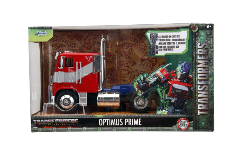 Pop Weasel - Image 13 of Transformers: Rise of the Beasts - Optimus Prime 1:24 Scale Vehicle - Jada Toys - Die Cast - Image - Pop Weasel