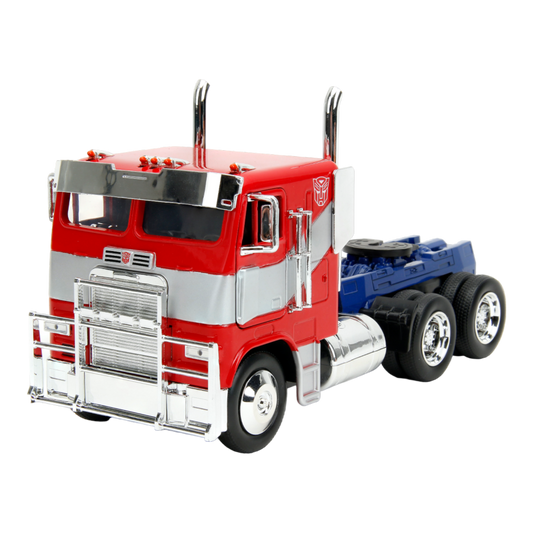 Pop Weasel Image of Transformers: Rise of the Beasts - Optimus Prime 1:24 Scale Vehicle - Jada Toys