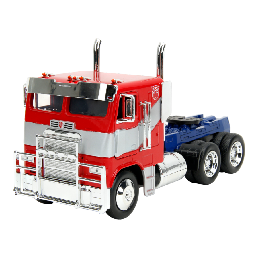 Pop Weasel Image of Transformers: Rise of the Beasts - Optimus Prime 1:24 Scale Vehicle - Jada Toys - Die Cast - Image - Pop Weasel