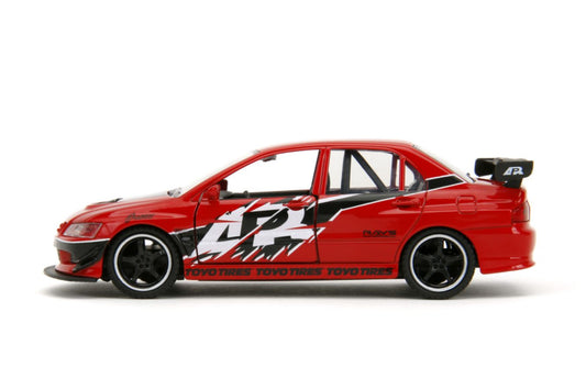 Image Pop Weasel - Image 2 of Fast & Furious - Mitsubishi Lancer Evolution IX 1:32 Scale Diecast Vehicle - Jada Toys