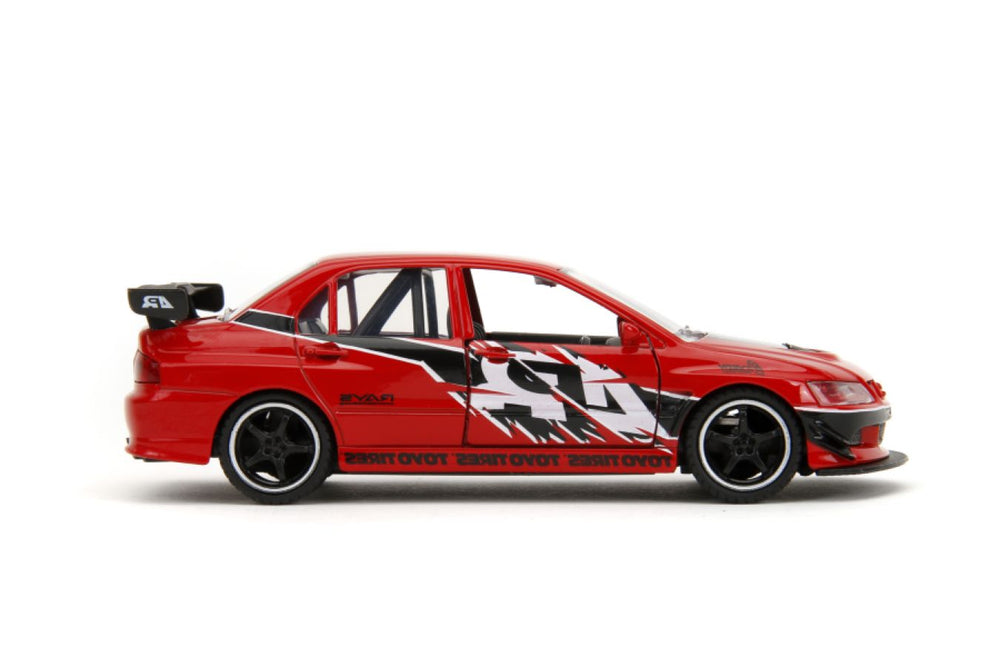 Image Pop Weasel - Image 4 of Fast & Furious - Mitsubishi Lancer Evolution IX 1:32 Scale Diecast Vehicle - Jada Toys - Diecast - Image - Pop Weasel