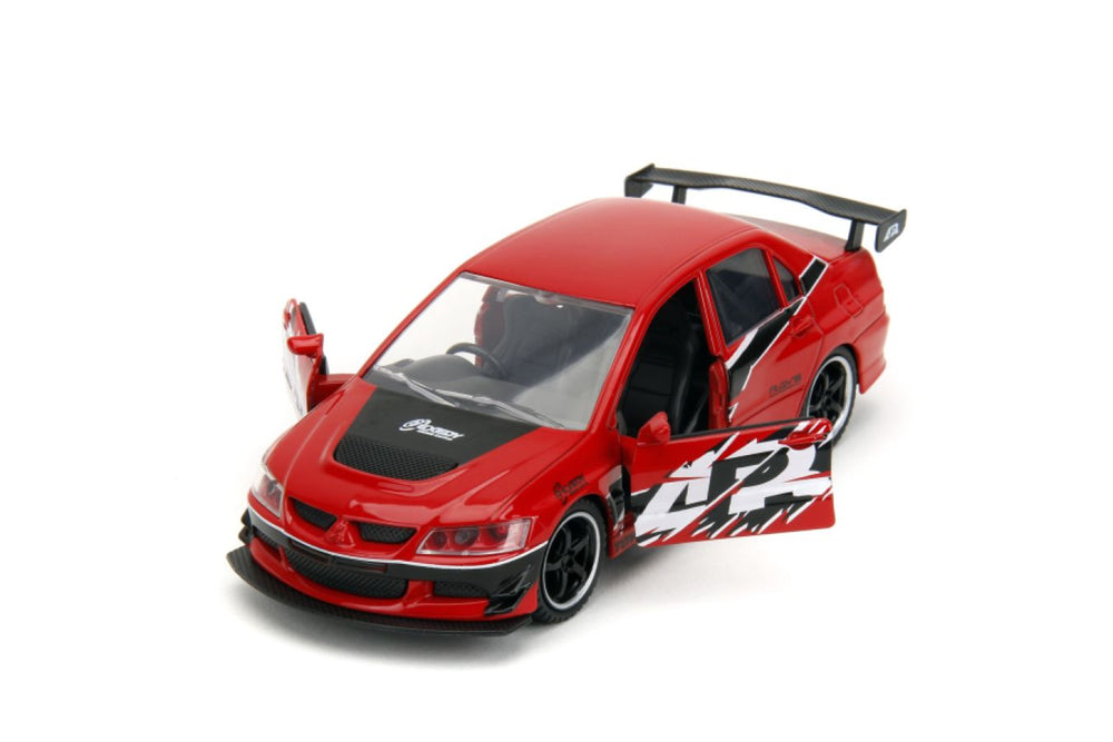 Image Pop Weasel - Image 6 of Fast & Furious - Mitsubishi Lancer Evolution IX 1:32 Scale Diecast Vehicle - Jada Toys - Diecast - Image - Pop Weasel