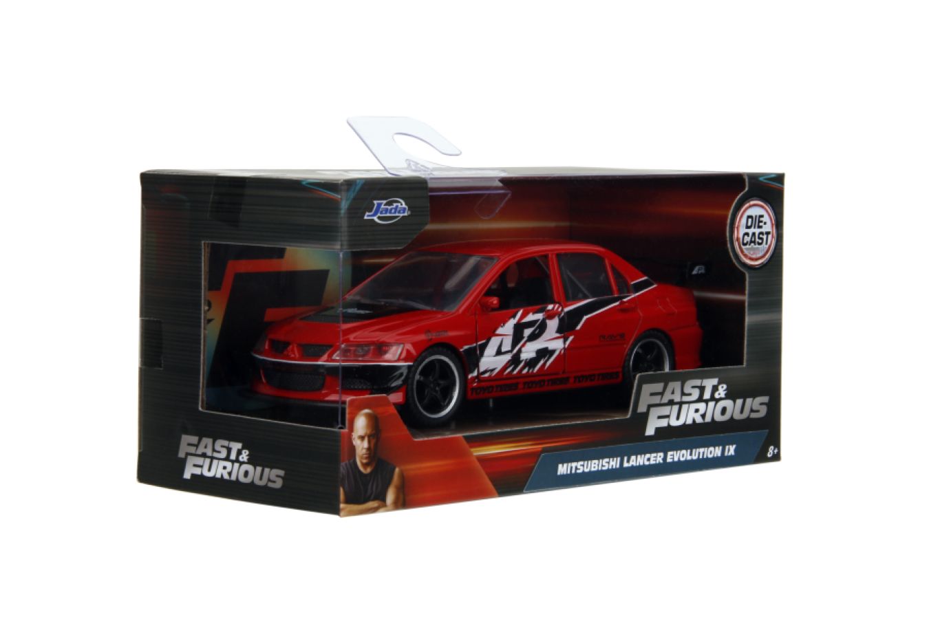 Image Pop Weasel - Image 9 of Fast & Furious - Mitsubishi Lancer Evolution IX 1:32 Scale Diecast Vehicle - Jada Toys