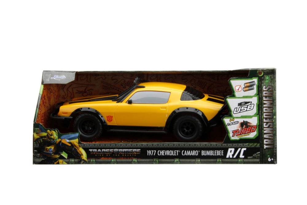 Image Pop Weasel - Image 7 of Transformers - 1977 Chevrolet Camaro (Offroad) 1:16 Scale Remote Control Car - Jada Toys - Remote Control Car - Image - Pop Weasel