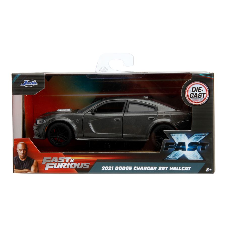 Fast & Furious 10 - 2021 Dodge Charger SRT Hellcat 1:32 Scale - Jada Toys - Die Cast - Image - Pop Weasel