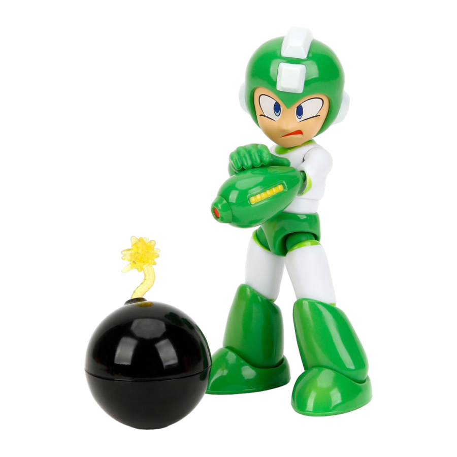 Pop Weasel Image of Mega Man - Hyper Bomb 4.5" Action Figure - Jada Toys - Action Figure - Image - Pop Weasel