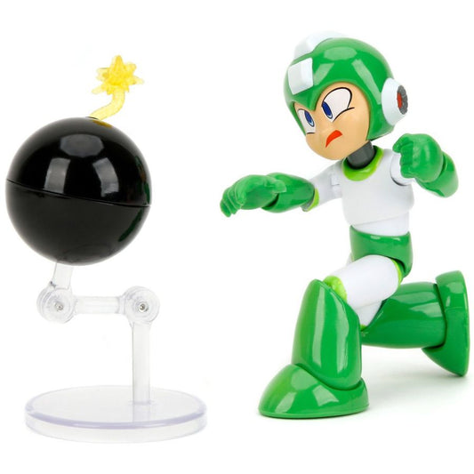 Pop Weasel - Image 2 of Mega Man - Hyper Bomb 4.5" Action Figure - Jada Toys