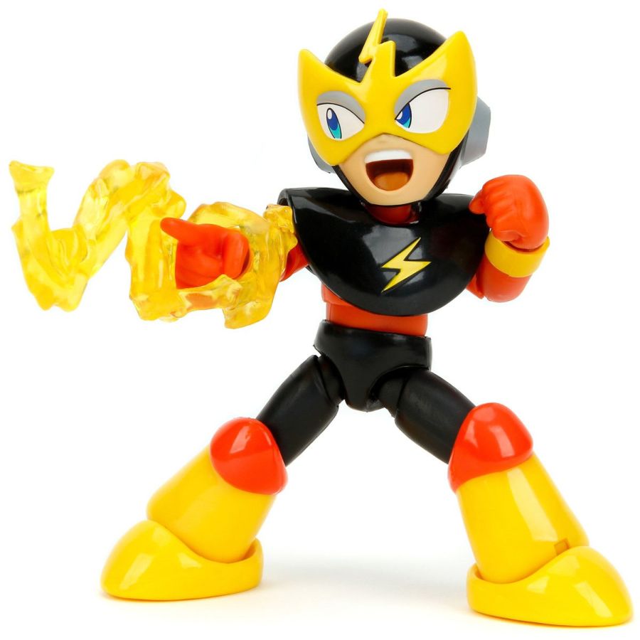 Pop Weasel - Image 2 of Mega Man - Electric Man 4.5" Action Figure - Jada Toys - Action Figure - Image - Pop Weasel