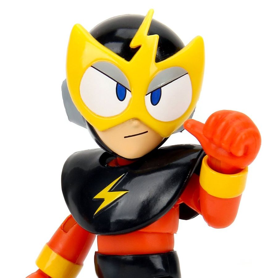 Pop Weasel - Image 3 of Mega Man - Electric Man 4.5" Action Figure - Jada Toys - Action Figure - Image - Pop Weasel