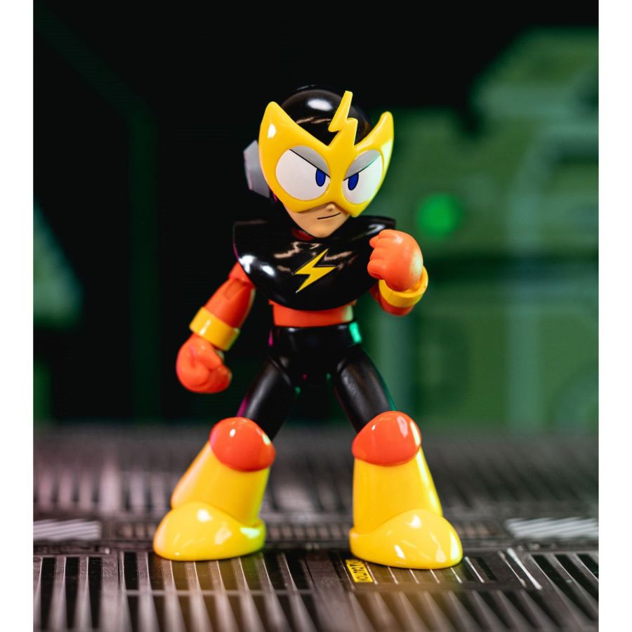 Pop Weasel - Image 5 of Mega Man - Electric Man 4.5" Action Figure - Jada Toys - Action Figure - Image - Pop Weasel