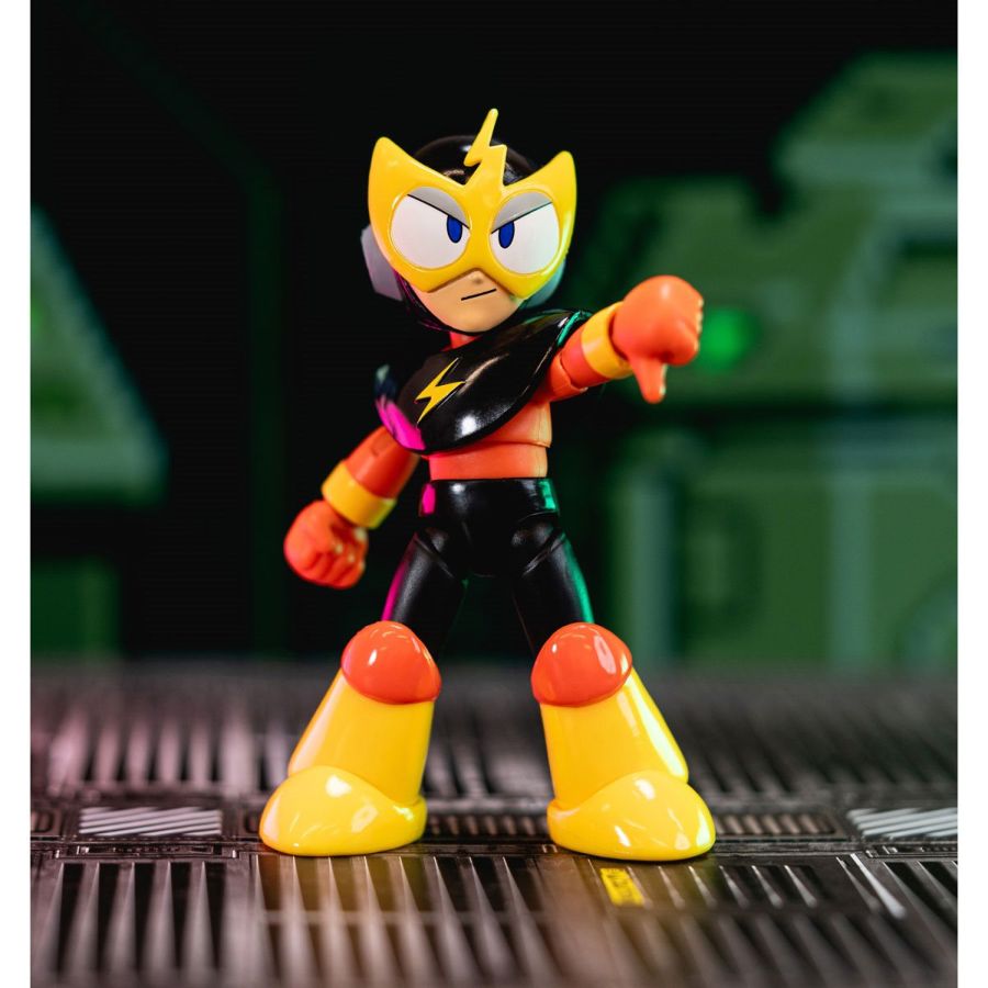 Pop Weasel - Image 7 of Mega Man - Electric Man 4.5" Action Figure - Jada Toys - Action Figure - Image - Pop Weasel