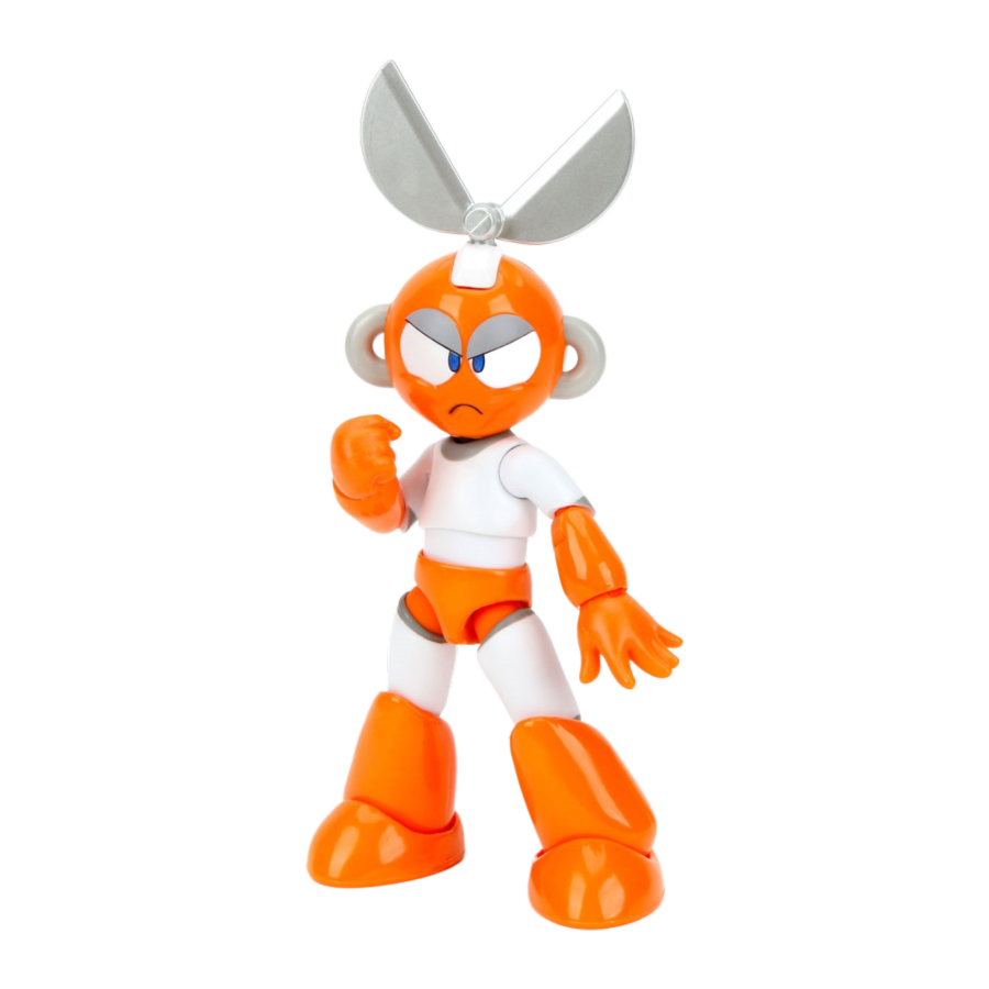 Pop Weasel Image of Mega Man - Cut Man 4.5" Action Figure - Jada Toys - Action Figure - Image - Pop Weasel