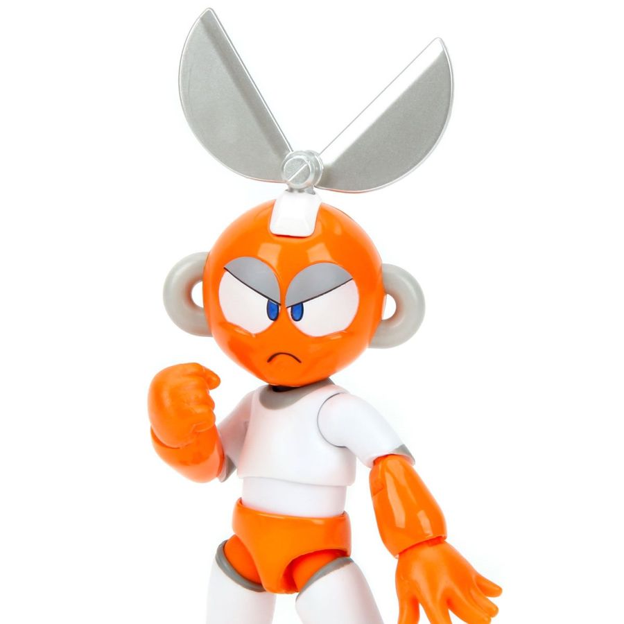 Pop Weasel - Image 3 of Mega Man - Cut Man 4.5" Action Figure - Jada Toys