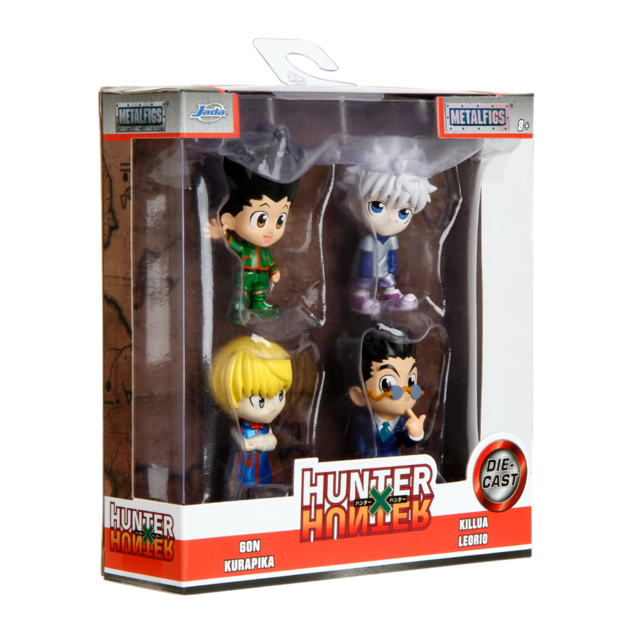 Hunter x Hunter - Gon and Others 2.5" MetalFig 4 Pack - Jada Toys -  - Image - Pop Weasel