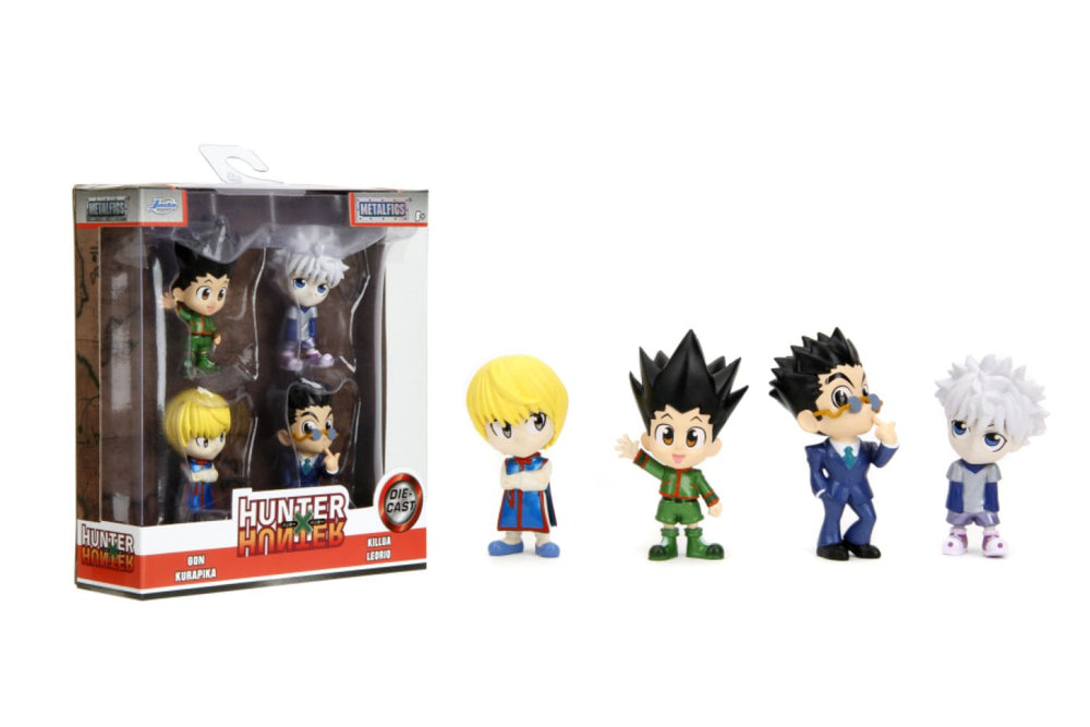 Image Pop Weasel - Image 2 of Hunter x Hunter - Gon and Others 2.5\" MetalFig 4 Pack - Jada Toys -  - Image - Pop Weasel