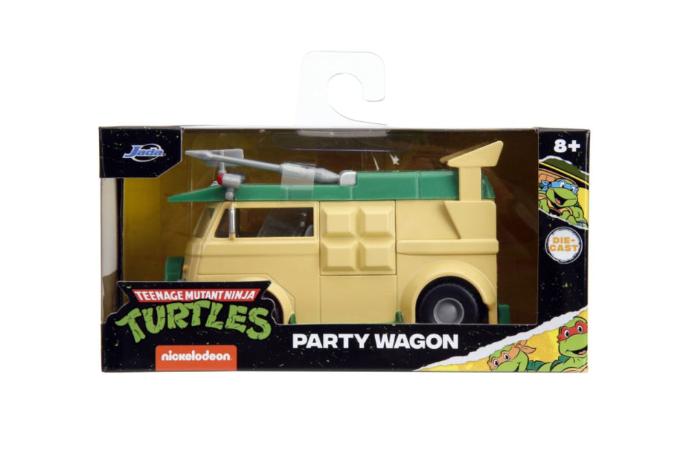 Pop Weasel - Image 14 of Hollywood Rides - Teenage Mutant Ninja Turtles Party Wagon 1:32 Scale Diecast Vehicle - Jada Toys - Die Cast - Image - Pop Weasel