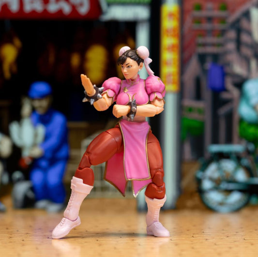 Image Pop Weasel - Image 2 of Street Fighter - Chun-Li (Player 2) Deluxe 6\" Figure - Jada Toys