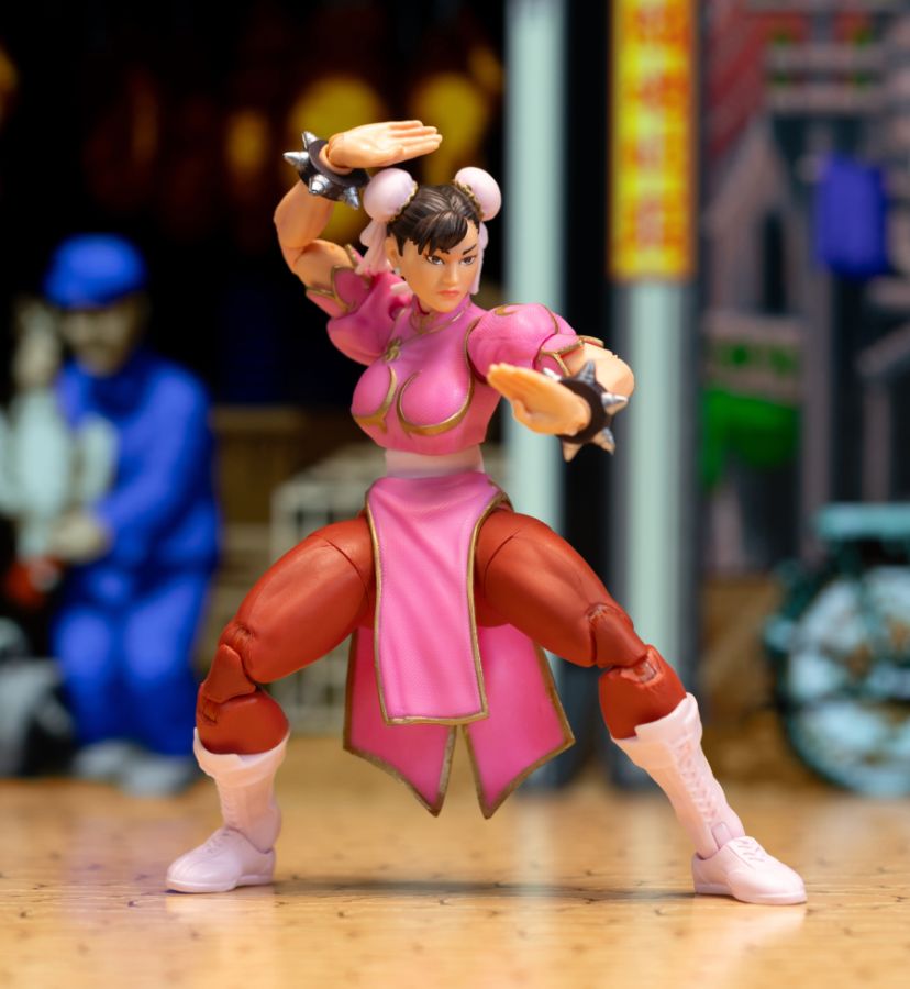 Image Pop Weasel - Image 4 of Street Fighter - Chun-Li (Player 2) Deluxe 6\" Figure - Jada Toys - Action Figure - Image - Pop Weasel