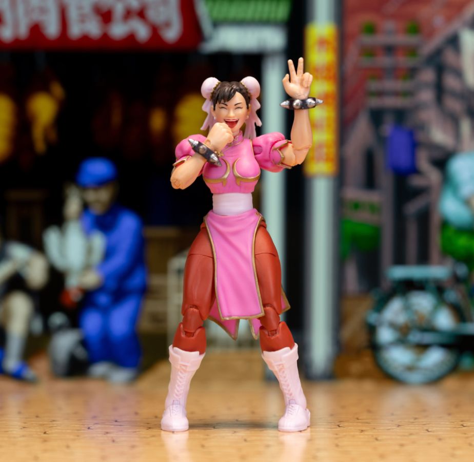 Image Pop Weasel - Image 5 of Street Fighter - Chun-Li (Player 2) Deluxe 6\" Figure - Jada Toys - Action Figure - Image - Pop Weasel