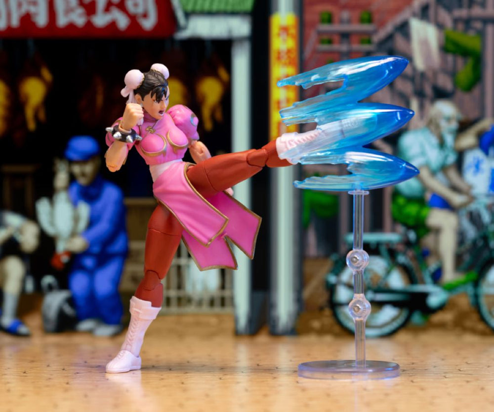 Image Pop Weasel - Image 7 of Street Fighter - Chun-Li (Player 2) Deluxe 6\" Figure - Jada Toys - Action Figure - Image - Pop Weasel