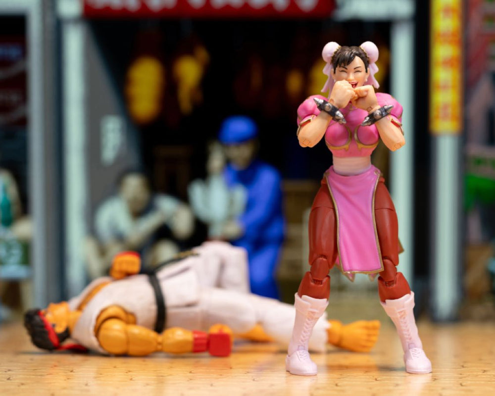 Image Pop Weasel - Image 8 of Street Fighter - Chun-Li (Player 2) Deluxe 6\" Figure - Jada Toys - Action Figure - Image - Pop Weasel