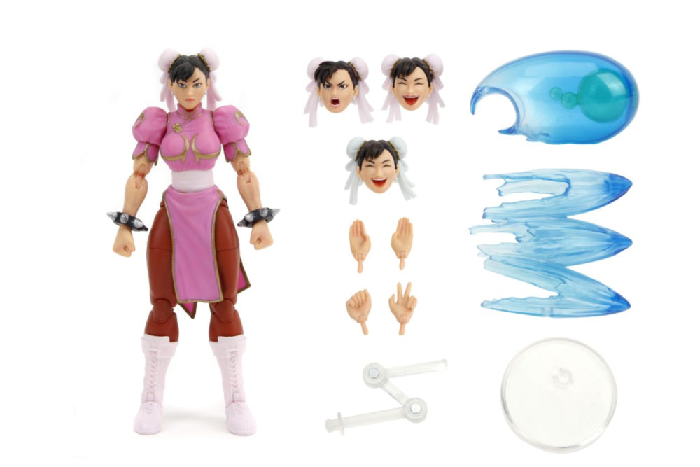 Image Pop Weasel - Image 9 of Street Fighter - Chun-Li (Player 2) Deluxe 6\" Figure - Jada Toys - Action Figure - Image - Pop Weasel