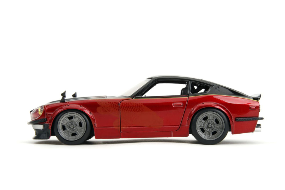 Image Pop Weasel - Image 3 of Fast & Furious X - 1972 Datsun 240Z Gloss Red/Black 1:24 Scale Diecast Vehicle - Jada Toys - Diecast - Image - Pop Weasel