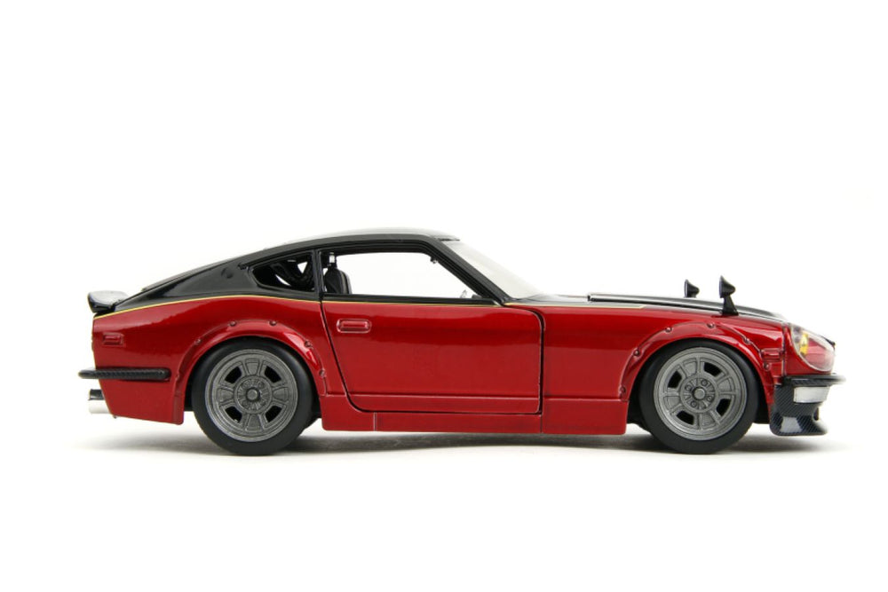 Image Pop Weasel - Image 7 of Fast & Furious X - 1972 Datsun 240Z Gloss Red/Black 1:24 Scale Diecast Vehicle - Jada Toys - Diecast - Image - Pop Weasel