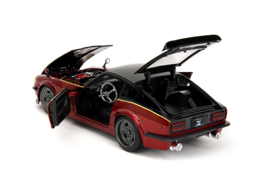 Image Pop Weasel - Image 12 of Fast & Furious X - 1972 Datsun 240Z Gloss Red/Black 1:24 Scale Diecast Vehicle - Jada Toys - Diecast - Image - Pop Weasel