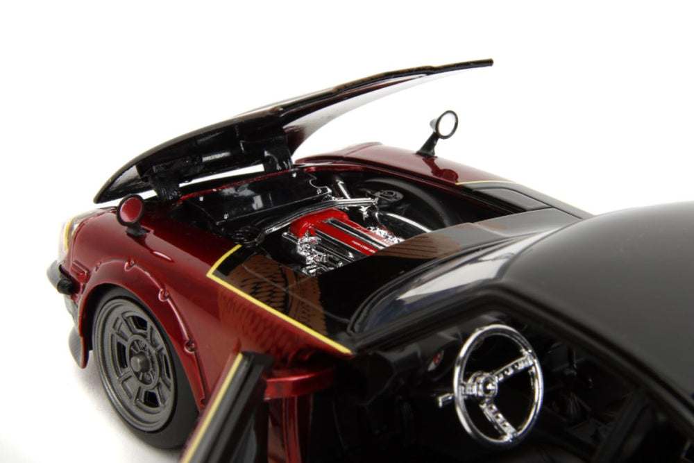 Image Pop Weasel - Image 14 of Fast & Furious X - 1972 Datsun 240Z Gloss Red/Black 1:24 Scale Diecast Vehicle - Jada Toys - Diecast - Image - Pop Weasel