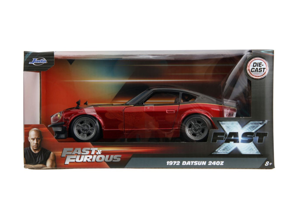 Image Pop Weasel - Image 16 of Fast & Furious X - 1972 Datsun 240Z Gloss Red/Black 1:24 Scale Diecast Vehicle - Jada Toys - Diecast - Image - Pop Weasel