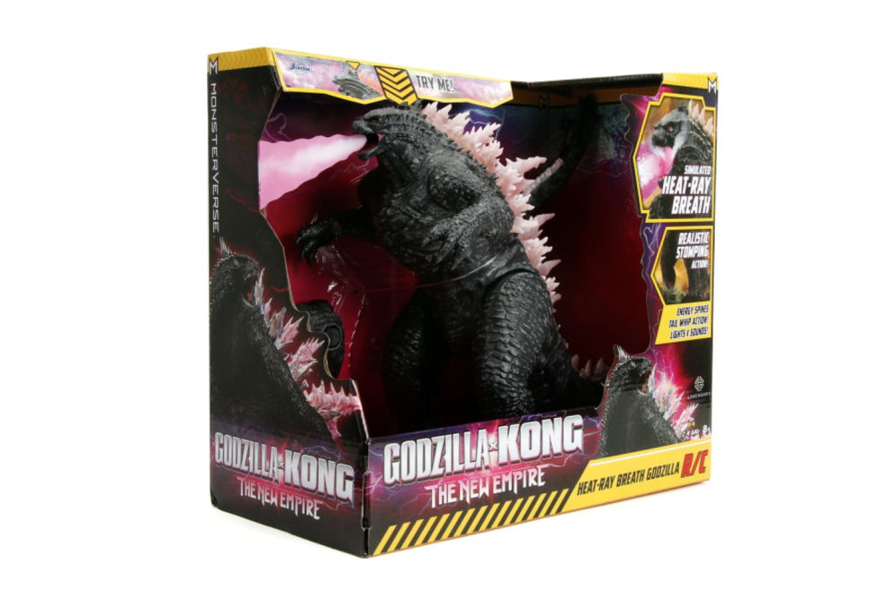 Pop Weasel - Image 8 of Godzilla X Kong: The New Empire - Godzilla 1:12 Scale Remote Control Toy - Jada Toys - Action Figure - Image - Pop Weasel