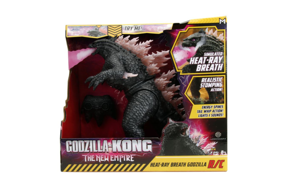 Pop Weasel - Image 9 of Godzilla X Kong: The New Empire - Godzilla 1:12 Scale Remote Control Toy - Jada Toys - Action Figure - Image - Pop Weasel