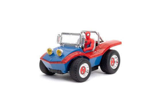 Image Pop Weasel - Image 2 of Hollywood Rides - Spider-Man Buggy 1:24 Scale Remote Control Car - Jada Toys