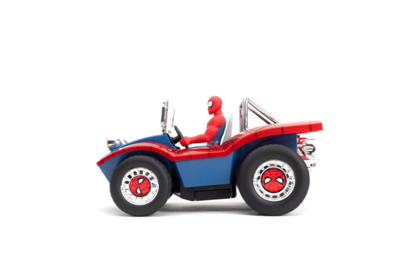 Image Pop Weasel - Image 3 of Hollywood Rides - Spider-Man Buggy 1:24 Scale Remote Control Car - Jada Toys