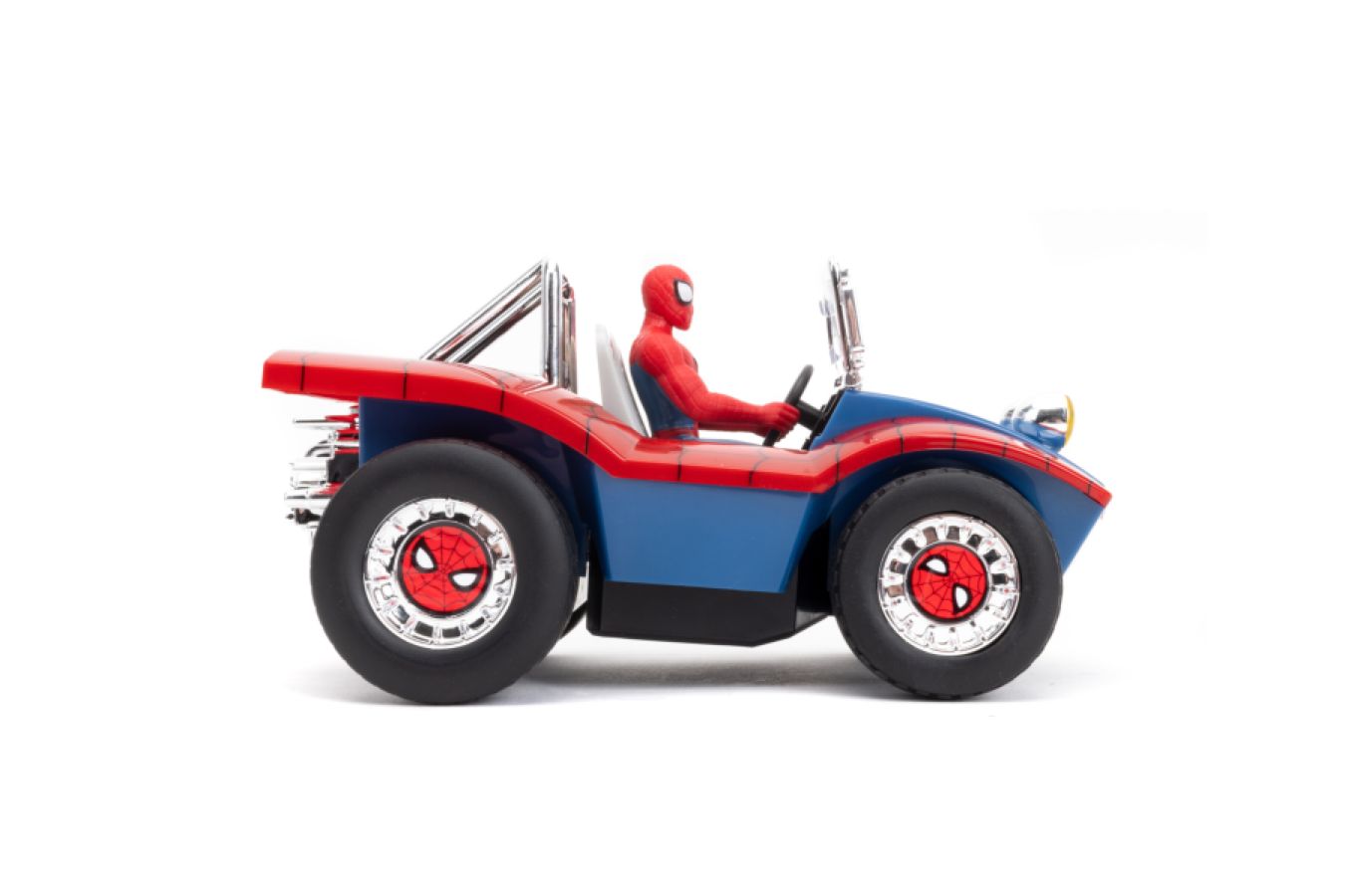 Image Pop Weasel - Image 5 of Hollywood Rides - Spider-Man Buggy 1:24 Scale Remote Control Car - Jada Toys