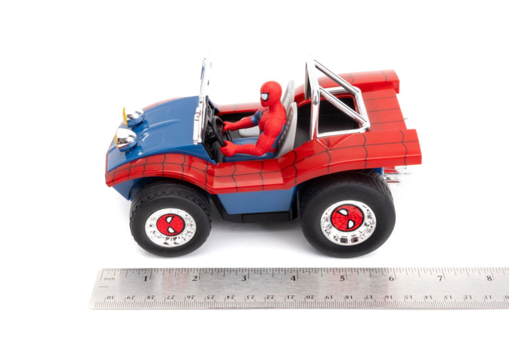 Image Pop Weasel - Image 8 of Hollywood Rides - Spider-Man Buggy 1:24 Scale Remote Control Car - Jada Toys - Remote Control Car - Image - Pop Weasel