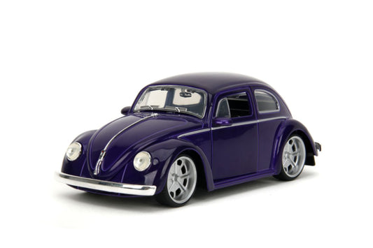 Image Pop Weasel - Image 2 of Wednesday (TV) - VW Beetle (with Wednesday) 1:24 Scale Diecast Vehicle - Jada Toys