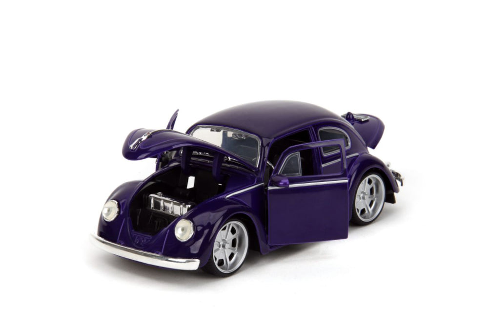 Image Pop Weasel - Image 7 of Wednesday (TV) - VW Beetle (with Wednesday) 1:24 Scale Diecast Vehicle - Jada Toys - Diecast - Image - Pop Weasel