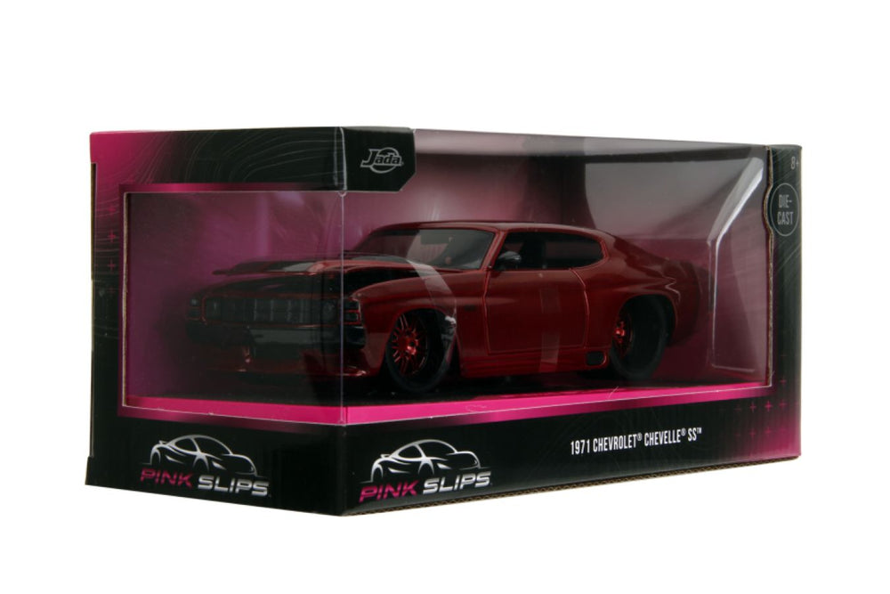 Pop Weasel - Image 17 of Pink Slips - 1971 Chevrolet Chevelle SS 1:24 Scale Die-Cast Vehicle - Jada Toys - Die Cast - Image - Pop Weasel