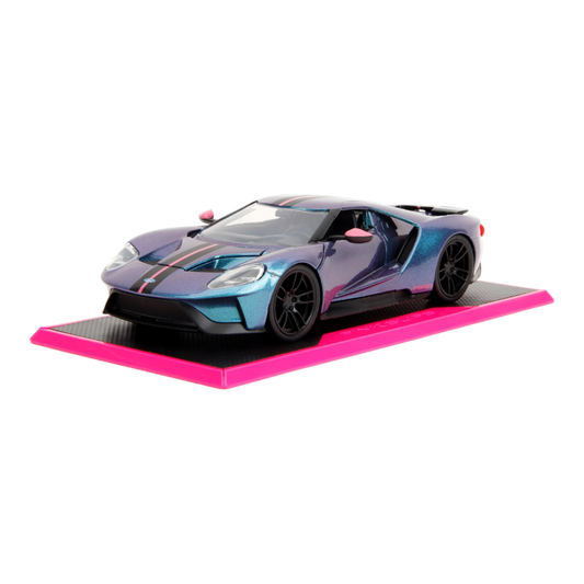 Pop Weasel Image of Pink Slips - 2017 Ford GT 1:24 Scale Die-Cast Vehicle - Jada Toys