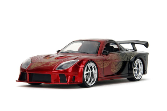 Image Pop Weasel - Image 2 of Pink Slips - 1995 Mazda RX7 Widebody 1:24 Scale Diecast Vehicle - Jada Toys