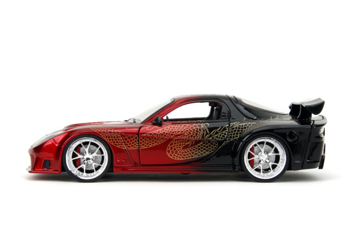 Image Pop Weasel - Image 3 of Pink Slips - 1995 Mazda RX7 Widebody 1:24 Scale Diecast Vehicle - Jada Toys