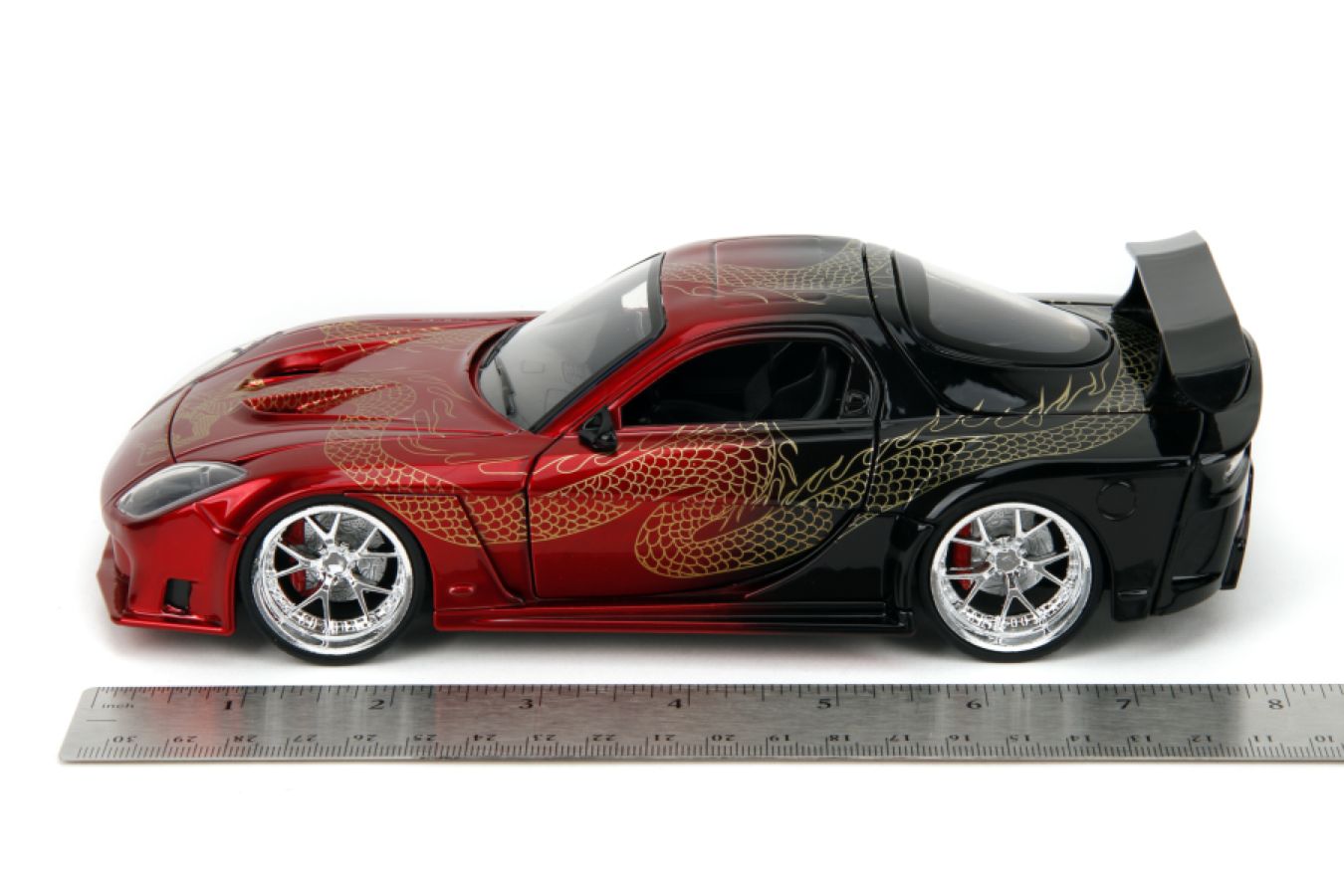 Image Pop Weasel - Image 9 of Pink Slips - 1995 Mazda RX7 Widebody 1:24 Scale Diecast Vehicle - Jada Toys